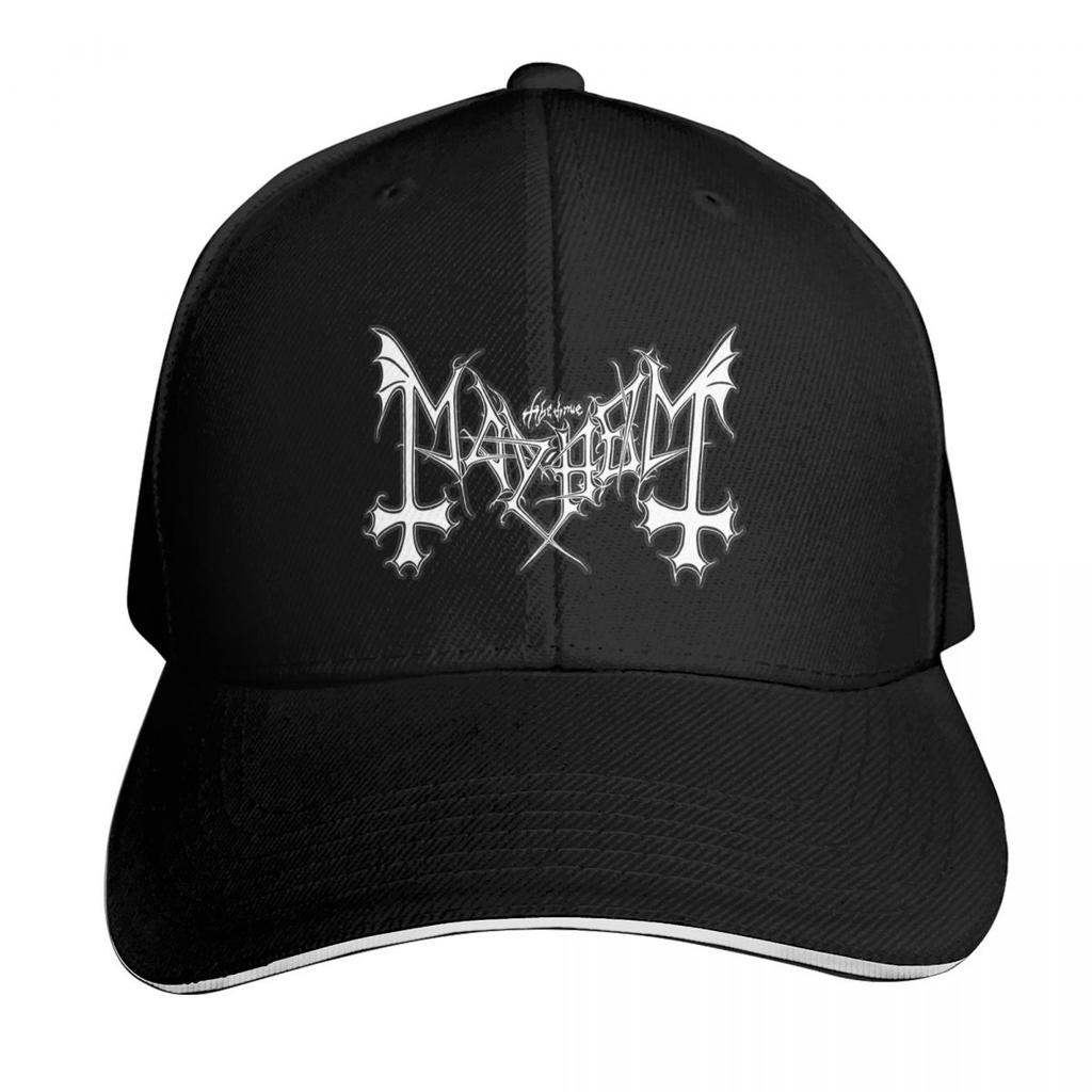 Mayhem Black Metal Band Cap Mode Lässige Baseballkappen Verstellbarer Hut Hip Hop Sommer Unisex Baseballkappen
