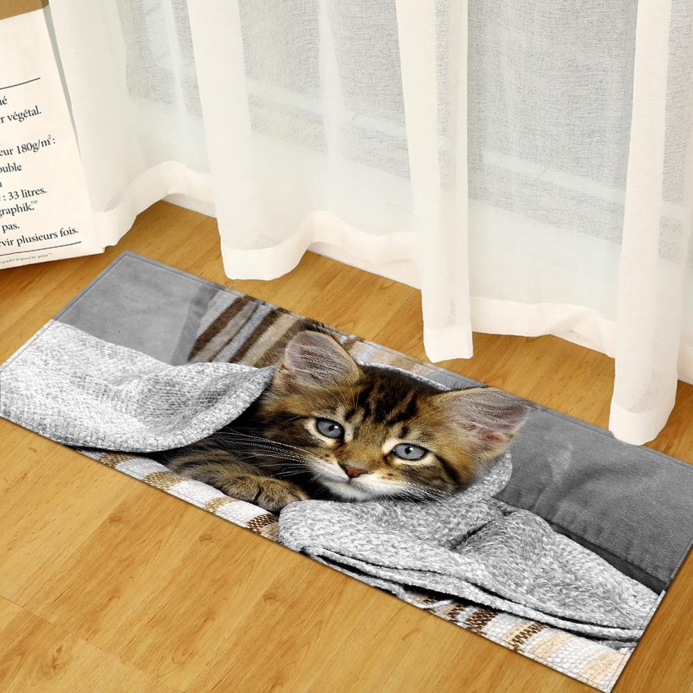 Animal Sand Wardrobe Shoe Cabinet Long Floor Mat