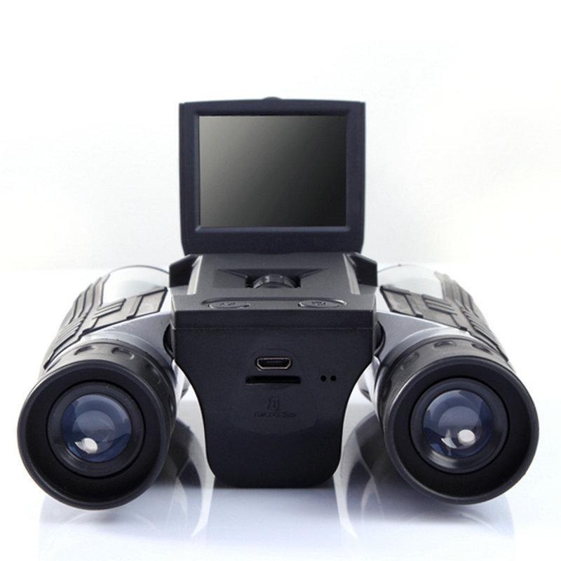 HD Night Vision Binoculars Camera with Screen for Bird Watching and Photography