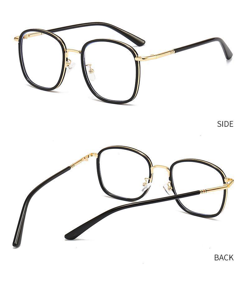 Elegant Anti-Fatigue Women's Reading Glasses - Large Frame, HD Vision, Youthful Look.