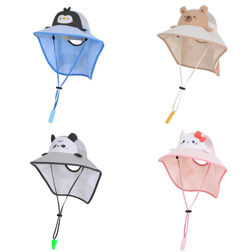 Childrens Waterproof Sun Hat With Breathable Nylon Material For Summer Play