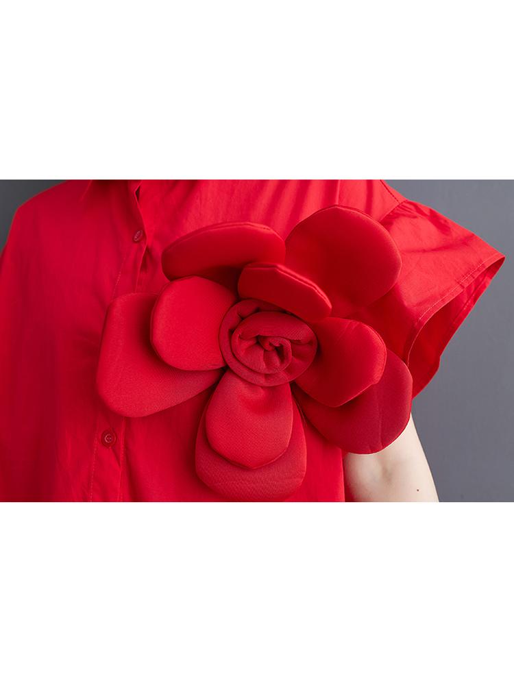 Xitao Three-dimensional Decoration Dress ZY8786