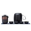 Changbaosen Black Ceramic Portable Travel Tea Set