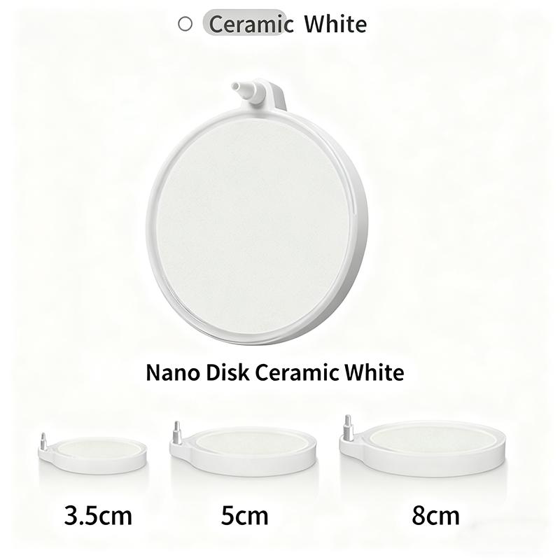Nano Bubble Plate Ultra Nano Air Disk Bubble Stone Fine Bubble Diffuser Oxygen Pump Aerator Aquarium Accessories Hydroponics 3.5cm