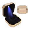 LED Bracelet Storage Box Portable Elegant Jewelry Bracelet Display Case Organizer for Wedding