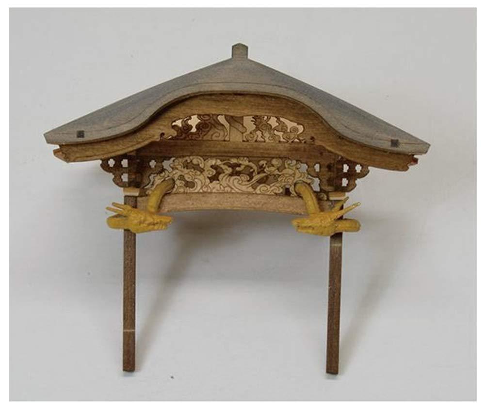 Woody Joe 1/75 Aizu Turtle Hall (Entsu Sanso-do) Wooden Model Assembly Kit