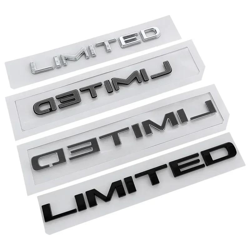 3D ABS Car Body Emblem Rear Trunk Badge Sticker for Jeep LIMITED Wrangler Tj Jk Jl Grand Cherokee Commander Renegade Liberty AMR1