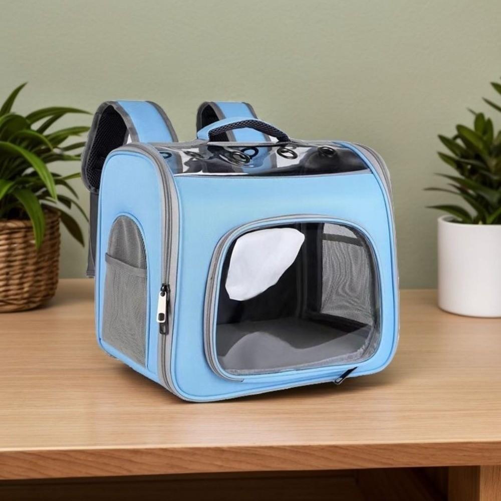 Breathable Pet Travel Bag Sturdy Pet Outing Backpack Small Pet Cage Cat Outdoor Backpack  Outdoor