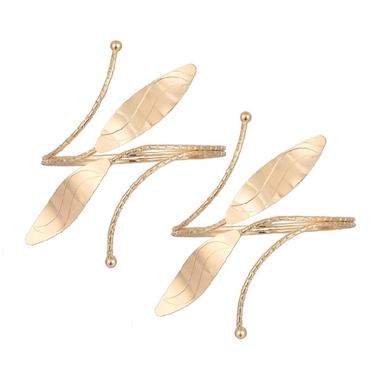 Baroque Arm Chain Delicate Coils Armlet Armband Open Bangle for Beach