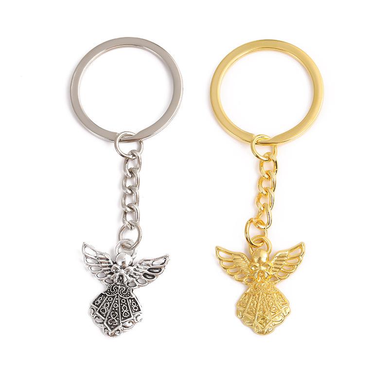 DIY Butterfly Angel Wings Keychain Pendant - Jewelry Accessories for Party Decoration
