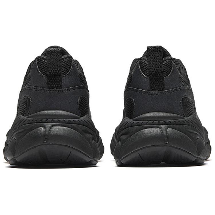 Anta Little Millennium Fabric Comfortable Versatile Non-Slip Wear-Resistant Low-Top Casual Shoes Men sneaker Black 112518812-7