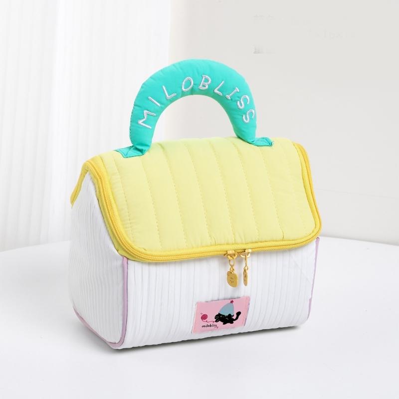 Cosmetic Bag Large Capacity Toiletry Bag Makeup Bag Skincare Storage Bag Lovely House Wash Bag for Women and Girls