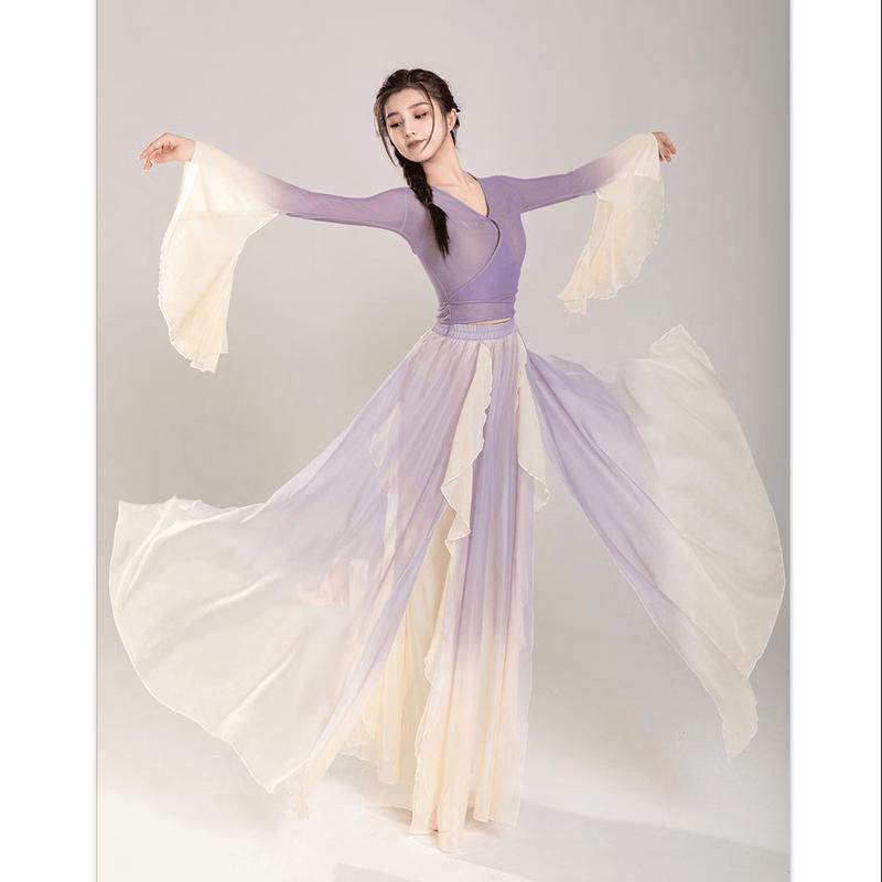 Women's Flowing Classical Chinese Dance Performance Dress
