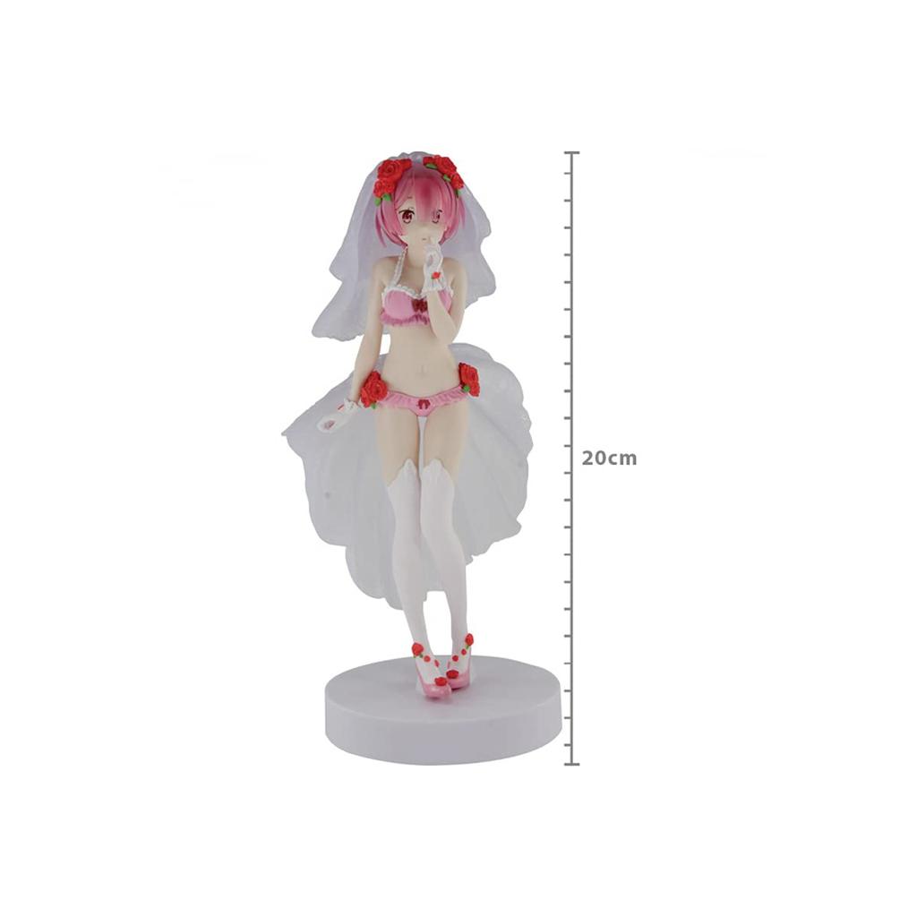 Banpresto Starting Life in Another World EXQ Figure and Rem Special Ram ReZero - ~Ram Assortment~ (Single Item)