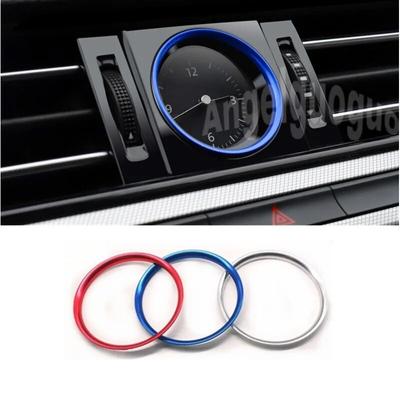 Decoração de carro para volkswagen Passat B8 2016- Medidor eletrônico Relógio automotivo Anel de capa de relógio automático Acessórios para automóveis