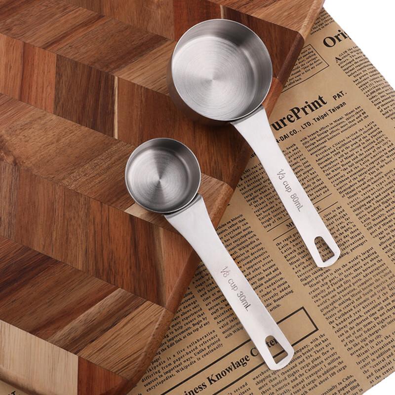 Набор ложек для кофе из нержавеющей стали 304 30ml & 80ml Scoops
