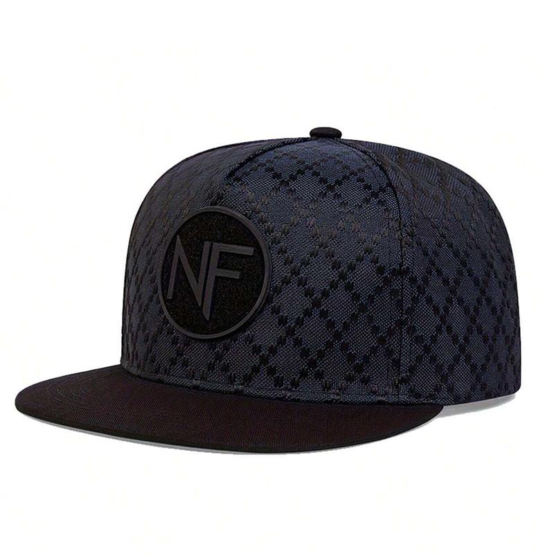 Men's Fashion NF Letter Embroidered Snapback Cap Adjustable Hip Hop Baseball Cap Unisex Outdoor Sun Hat Snapback Hat
