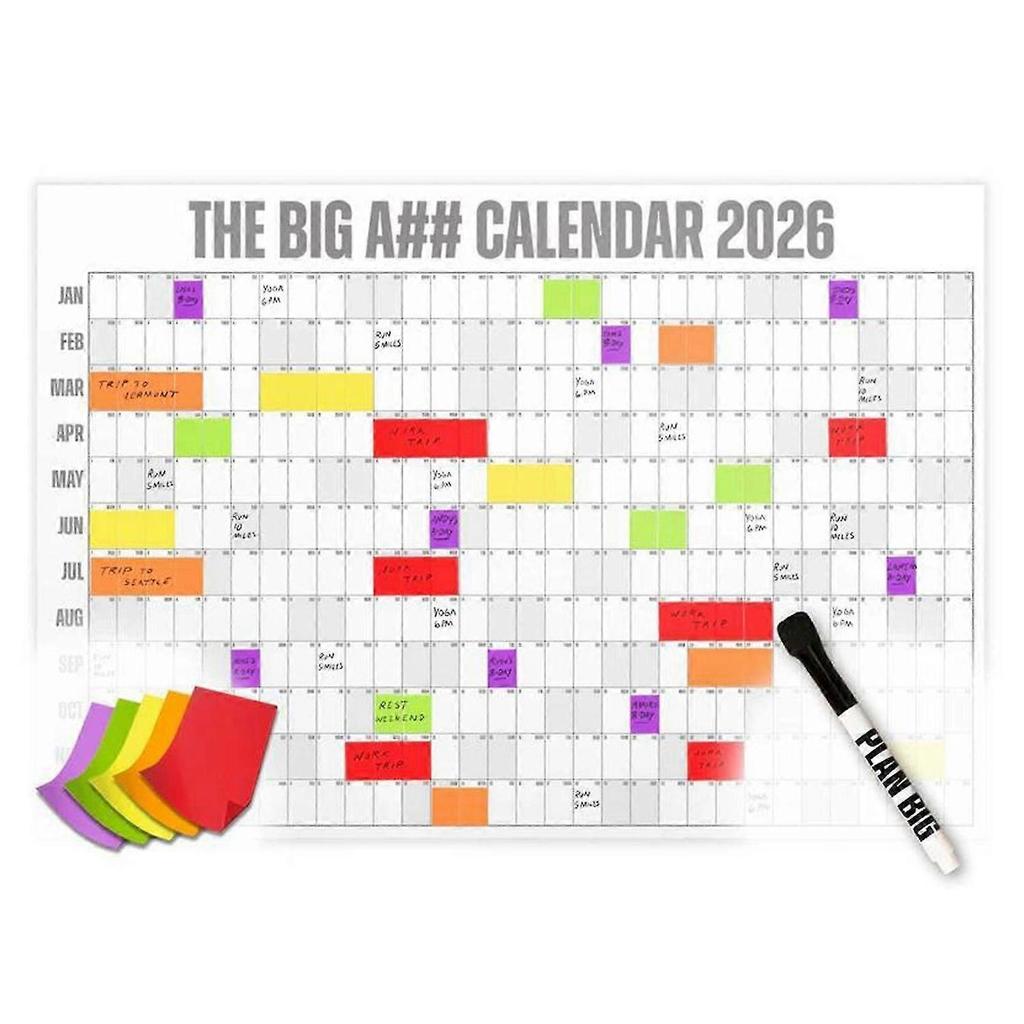 Extra Large 2026 Calendar