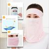 Sunscreen Veil Face Gini Mask Summer Sunscreen Mask Womne Neckline Mask Men Fishing Face Mask