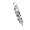 Metal Punk Joint Ring, Exaggerated Personality Spikes Movable Retro Exoskeleton Ring Decoration