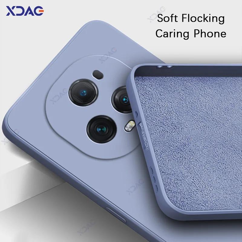 Luxuriöse Doppel-Hüllen für Honor Magic 5 Ultimate Magic5 Pro Lite 5G Voll Stoßfeste Rückseite Magic5Ultimate Silikon Coque