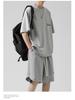Men's Ice Silk Quick-Dry Summer Sports Set - Short Sleeve T-shirt & Basketball Shorts
