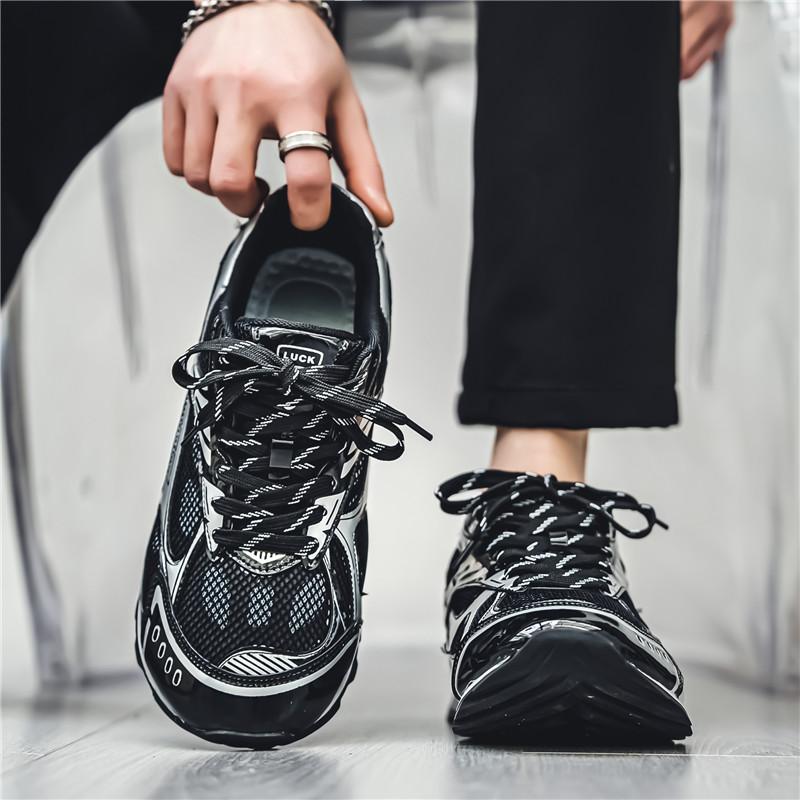 Youth Adult Fashion Trend Mesh Men's Shoes Retro Outdoor Leisure Sports Shoes Running Shoes