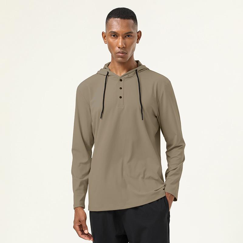 

Мужская быстросохнущая спортивная толстовка с длинным рукавом и высокой эластичностью XXL (Height 180-185 cm)