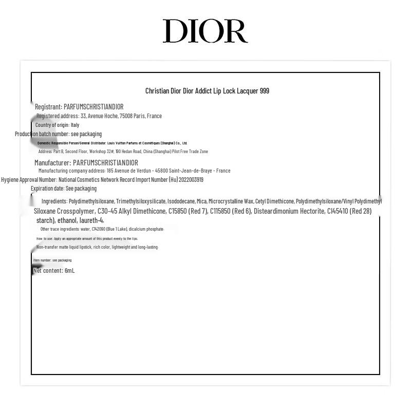 Dior Rouge Dior Forever Liquid Lipstick