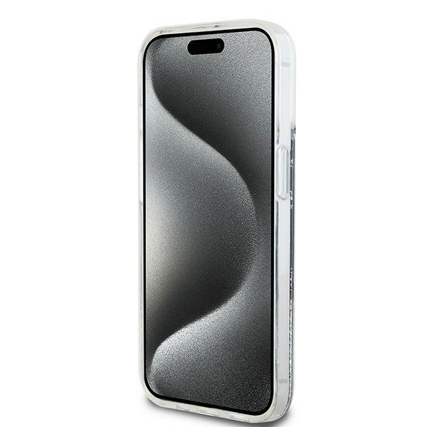 DKNY DKHCP15MLBNAEK iPhone 15 Plus / 14Plus 6.7" black/black hardcase Liquid Glitter Big Logo