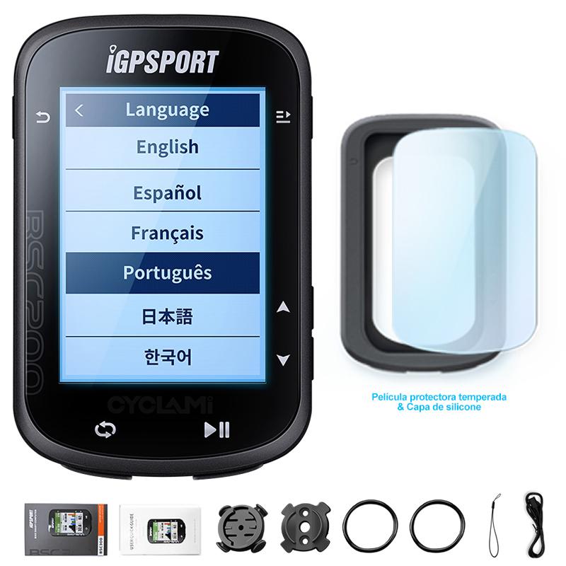 

Wireless Bicycle Computer GPS IGPSPORT BSC200 BSC 200 Bike Speedometer Cycling Odometer 2.5in ANT+ APP Sync Slope Altitude BSC200 Group 17