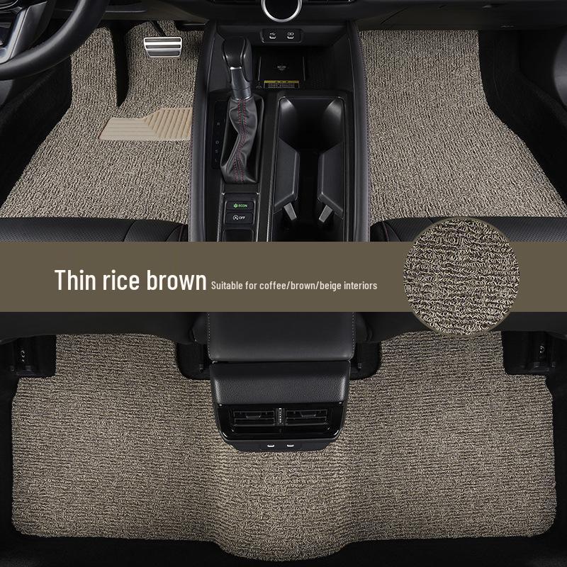 Anti-slip, Wear-resistant, Waterproof Coil Floor Mats for Xiaopeng MONAM03 2024-2025 Models - Durable and Car-specific.