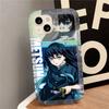 Etui do telefonu Anime Demon Slayer Przezroczyste Miękkie Etui na Telefon Samsung Galaxy S25 S24 Ultra S23 S22 Plus S21 S20 FE A15 A35 A55 A54 5G Pokrowiec