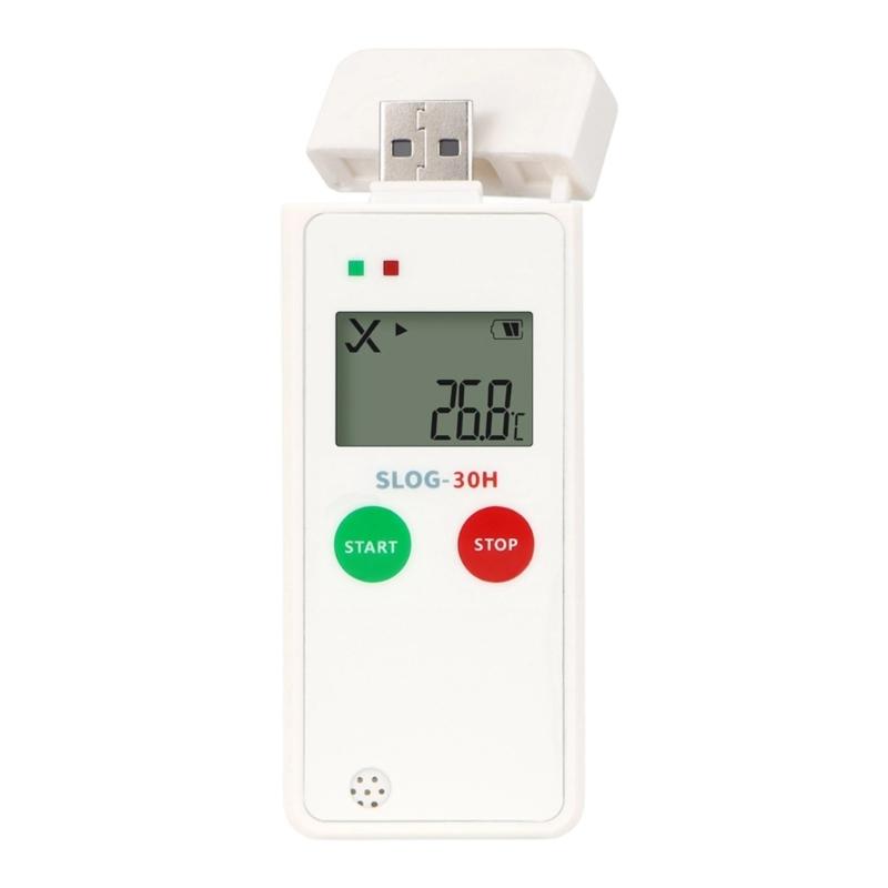 

High Accuracy Temperature Humidity Data Logger with LCD Display Alarm Function for Warehouse Cold Chain Monitoring 1