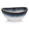 Porcelain Dinner Set 12-Piece Oval Reactive Glaze Time Dim DUKA