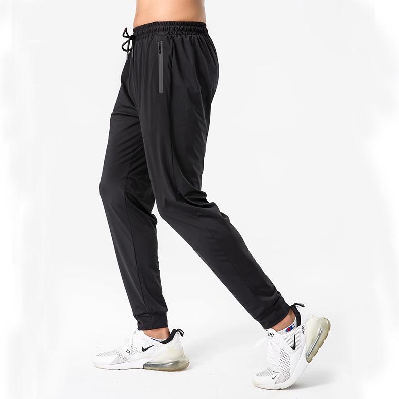 Men s Quick-Dry Ice Silk Joggers for Outdoor Sports  Fitness XXXL
