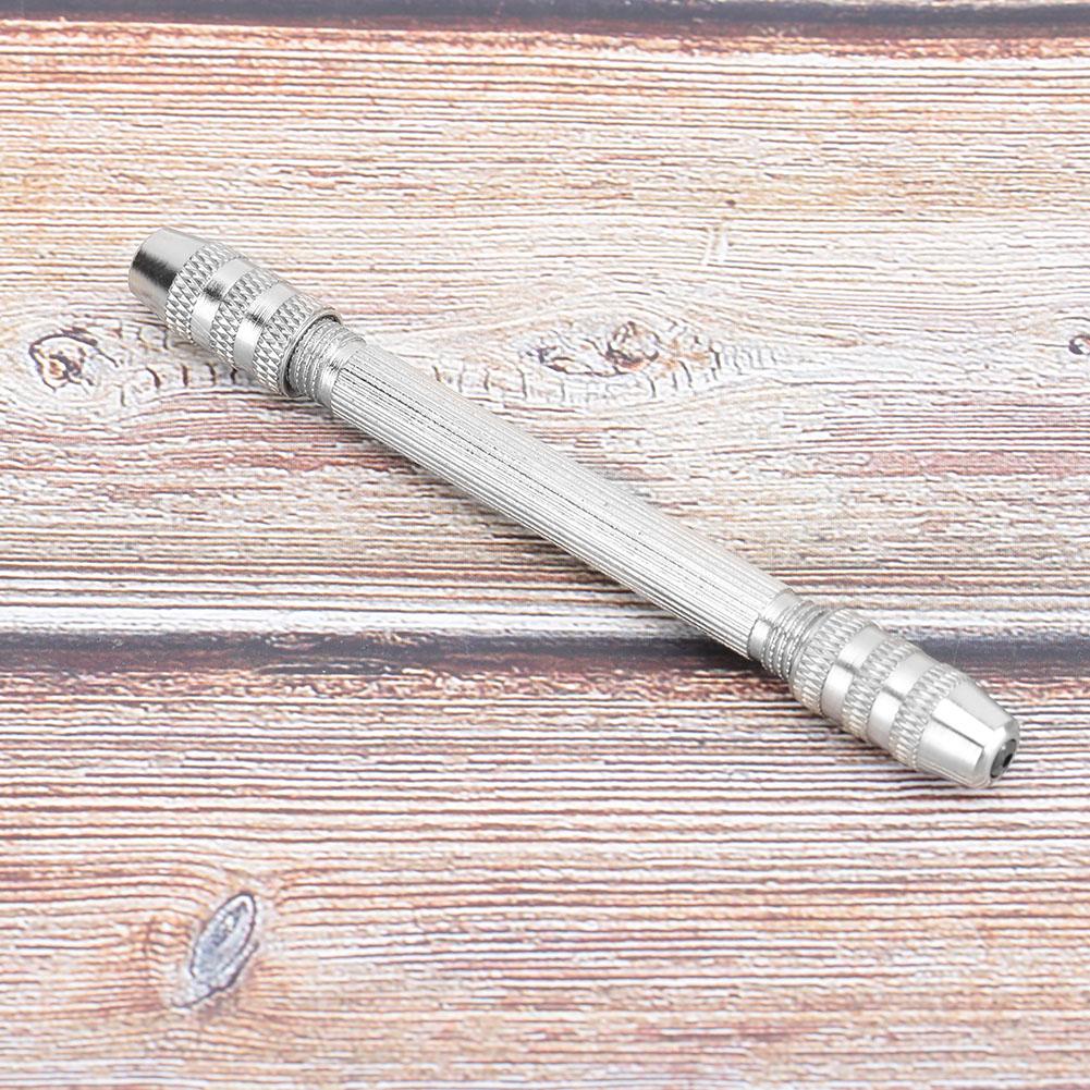 Portable Double-Sided Pin Vise Chuck Manual DIY Tool Jewelry Watch Repairing Tool 1.0-3.0mm