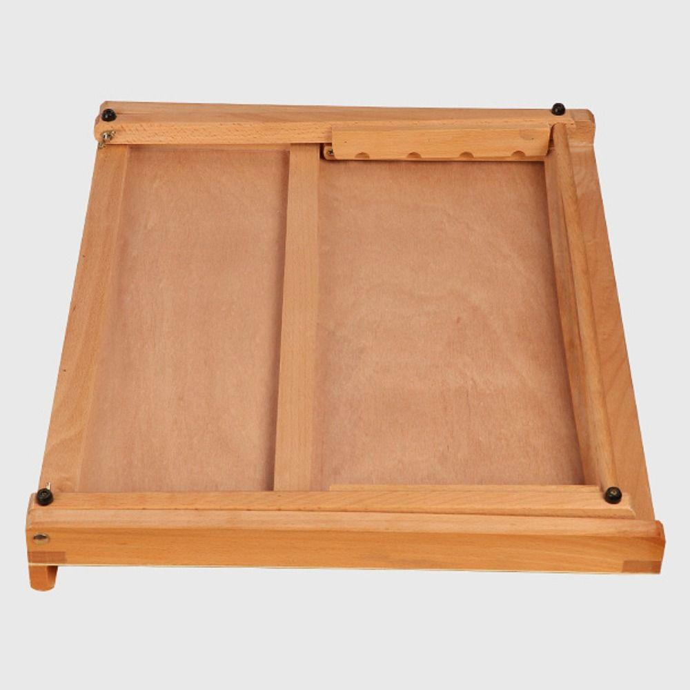 Multifunction Beech Wood Table Easel Adjustable Sketch Easel Art Painting Easel  Painting