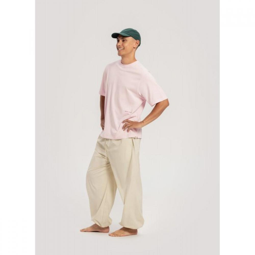 Budhi Mudra Diagonal Jogger Pants  Bone White  B61003apl44 V08 