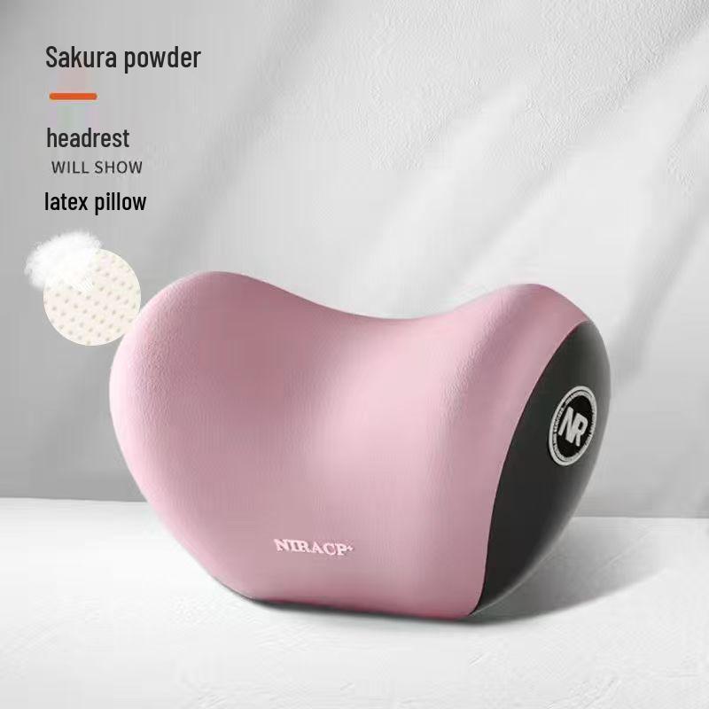 Car Seat Back and Neck Support Cushion: Headrest and Lumbar Pillow