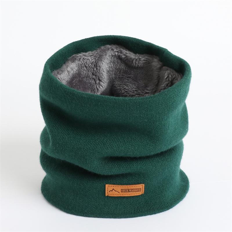 Fular Gros Tricotat Unisex: Toamnă/Iarnă Culoare Solidă, Căldură pentru Orice Vreme & Protecție pentru Gât