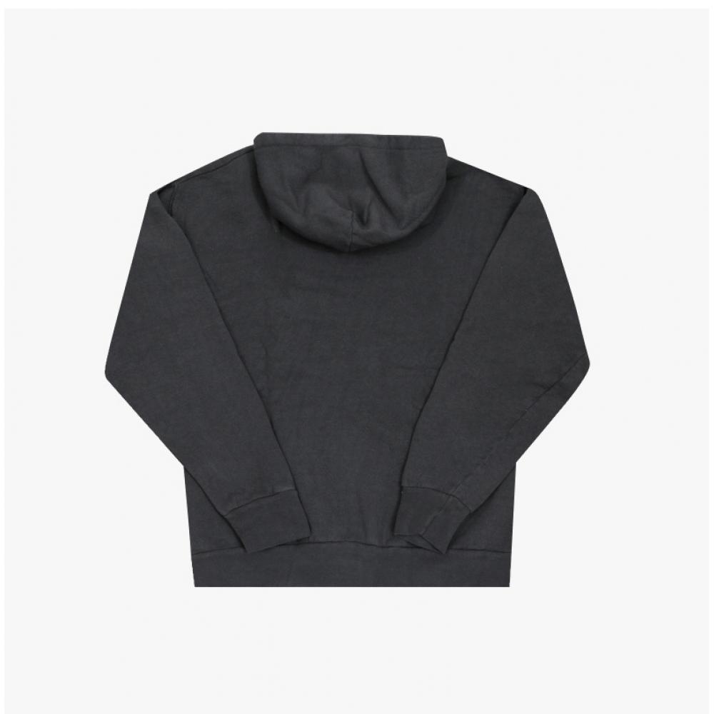 Wilddonkey Unisex Hoodie Dyed Old Black Fc Vesuvio