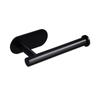1pc Stainless Steel Paper Towel Holder No Punch Wall Mount Paper Roll Shelving Toilet Home Bathroom Kitchen Organizer