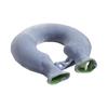 1400ML U-Shaped Hot Water Bottle Neck Shoulder Pain Relief Leak-proof PVC Hot Water Bag with Flannel Cover Hot Cold Therapy Neck Warmer Bag