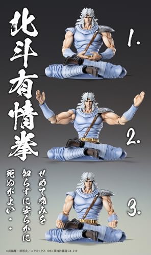 Medicos Entertainment Super Action Statue "Fist of the North Star" "Toki" Approx. 175mm PVC & ABS & POM Painted Action Figure