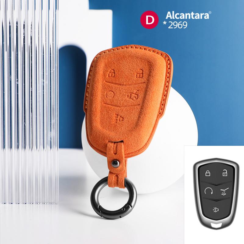 3 4 5 Buttons Car Key Case Cover Shell Fob for Cadillac CT4 CT5 CT6 XT4 XTS ATS-L ATS-L XT5 XT6 XTS Car Remote Key Accessories