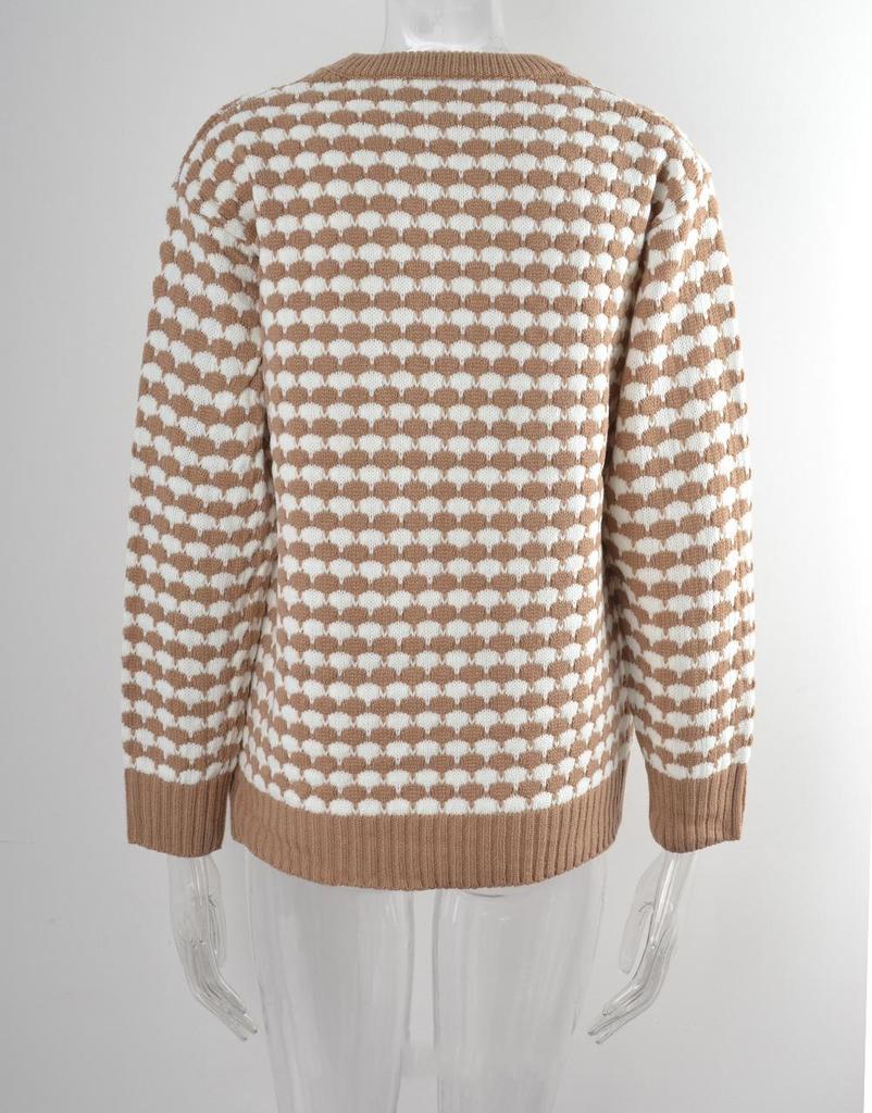 Women's Large Size Bottoming Sweater Knitted Sweater Comfortable Women's Clothing