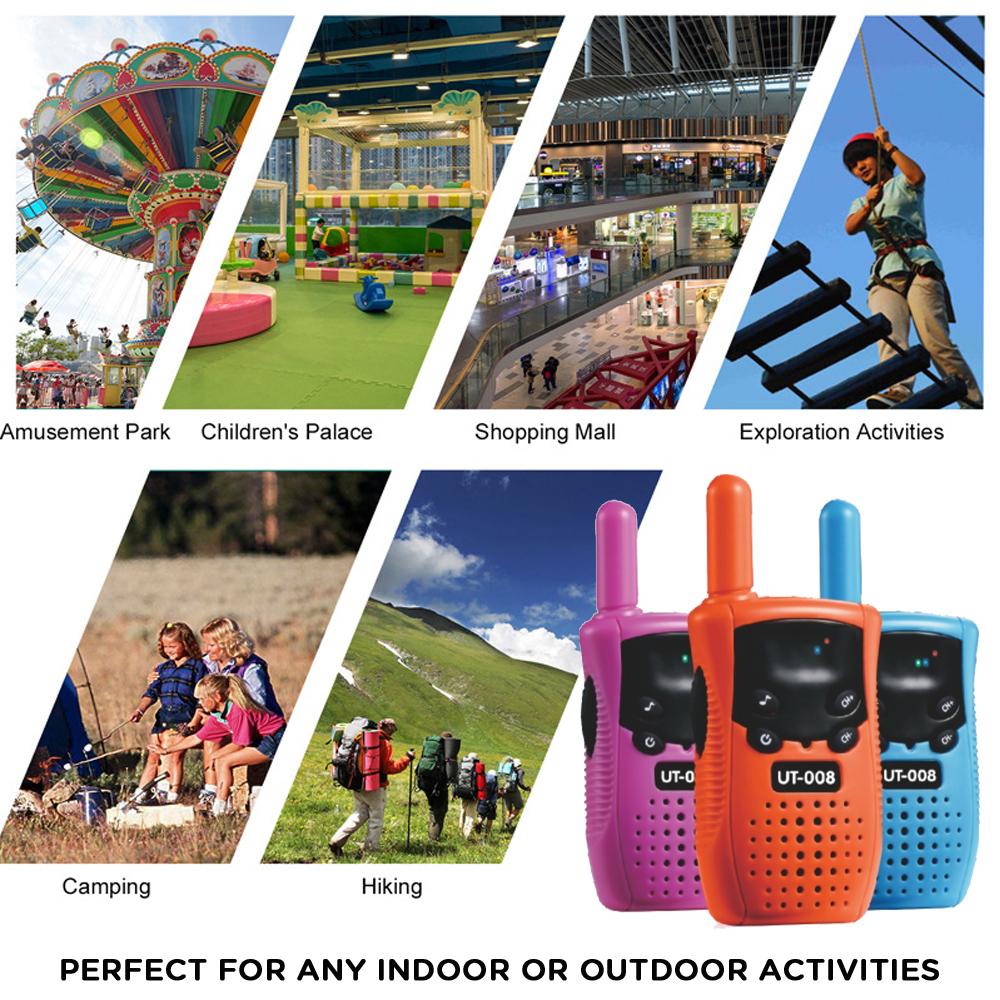 New Mini Walkie Talkie Children Handheld Transceiver Long Range Portable Walkie-Talkie Kid Two Way Radio Boy Girl Birthday Gifts