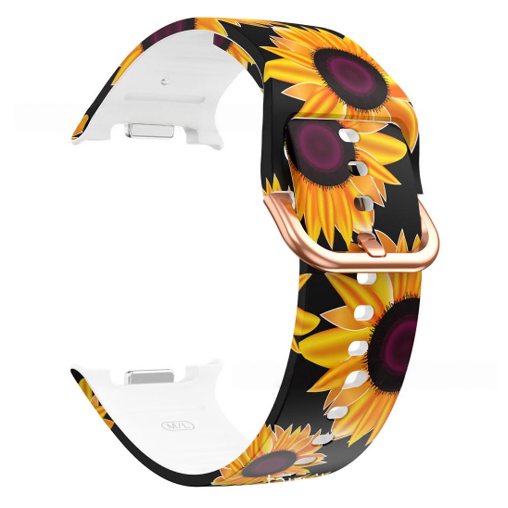 Printed Band for Samsung Galaxy Watch 8/8 Classic 46mm Strap Sport Silicone Belt Bracelet Correa for Galaxy Watch 8 40mm/44mm