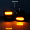 Smoked Lens LED Side Mirror Marker Lights For Ford 2008-2016 F250 F350 F450